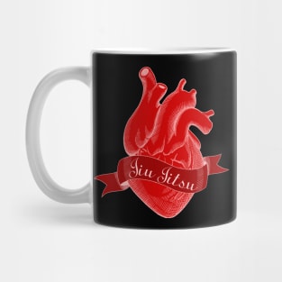 Jiu Jitsu Heart - Jiujitsu is in my Blood Mug